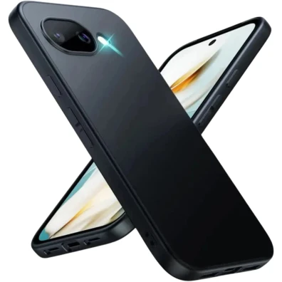 Base Google Pixel 10a Square Liquid Premium Negro - Marca CROCOCASE