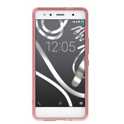 Caso Red Gummy BQ Aquaris X5