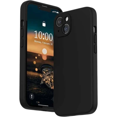 Base iPhone 13 Preto Square Liquid Premium
