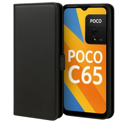 Capa Livro Proteção 360o Xiaomi Pouco C85 Negro
