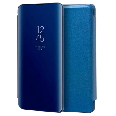 Capa Livro Smart Mirror Xiaomi Redmi Note 11S Azul - Protege com Estilo