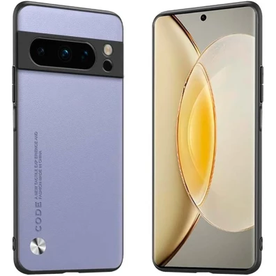 Base de polipiel Google Pixel 8 Pro Luxury Lavanda - Marca CROCOCASE