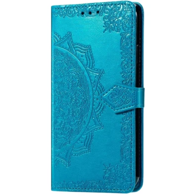 Capa Livro Mandala Xiaomi 13T / 13T Pro Azul - CROCOCASE