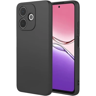 Base Oppo A5 Pro 4G / 5G Square Liquid Premium Negro - Marca CROCOCASE