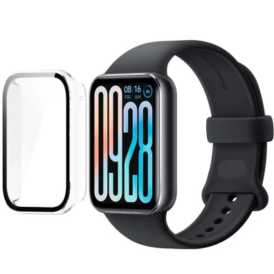 Funda e Cristal Templado Xiaomi Smart Band 9 Pro Transparente - Proteção e Estilo