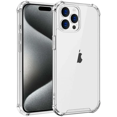 Base de silicone para iPhone 15 Pro Max - Reforzada - Marca CROCOCASE