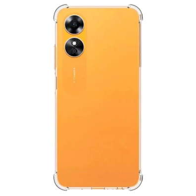 Base de Silicona Reforzada para Oppo A17 - Marca CROCOCASE