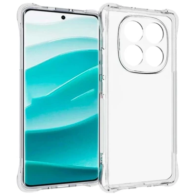 Capa de silicone Xiaomi Redmi Note 14 Pro 5G / Pouco X7 5G reforçada - CROCOCASE