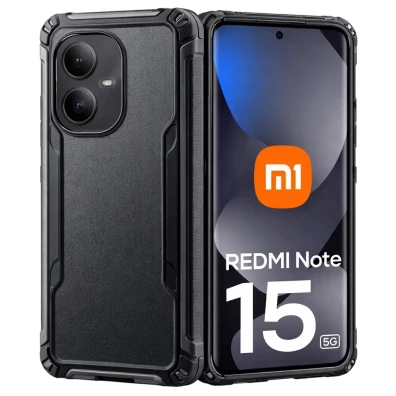 Base de silicone reforçada para Xiaomi Redmi Note 15 5G / Note 15 4G - CROCOCASE