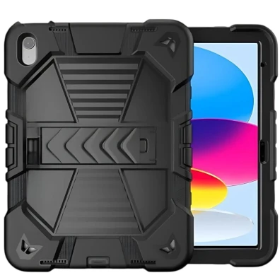 Funda Rugerizada para iPad 10.2 Negro - Proteção resistente CROCOCASE