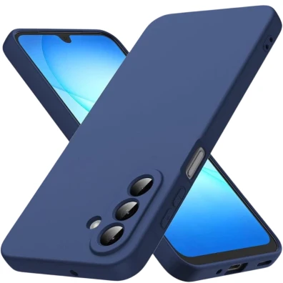 Base Samsung Galaxy A17 Square Liquid Premium Azul - CROCOCASE