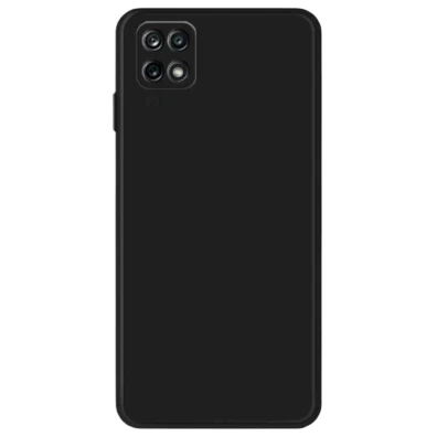 Base Samsung Galaxy A22 5G A226 Square Liquid Negro - CROCOCASE