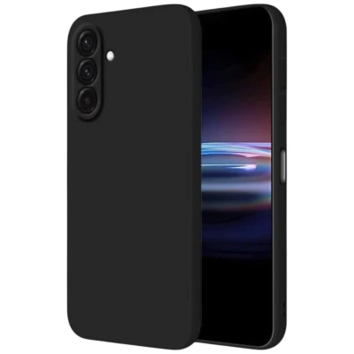 Base Samsung Galaxy A26 5G Square Liquid Premium Negro - CROCOCASE