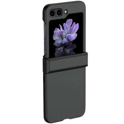 Base Samsung Galaxy Z Flip7 FE 5G Square Liquid Premium Negro - Marca CROCOCASE