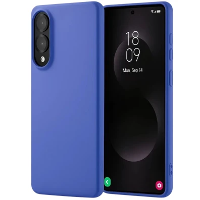 Base Samsung Galaxy S25 Edge Square Liquid Premium Azul - Marca CROCOCASE