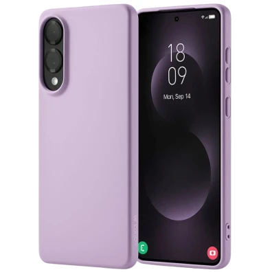 Base Samsung Galaxy S25 Edge Square Liquid Premium Lavanda - CROCOCASE
