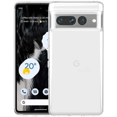 Base de silicone Transparente para Google Pixel 7 Pro 5G - CROCOCASE