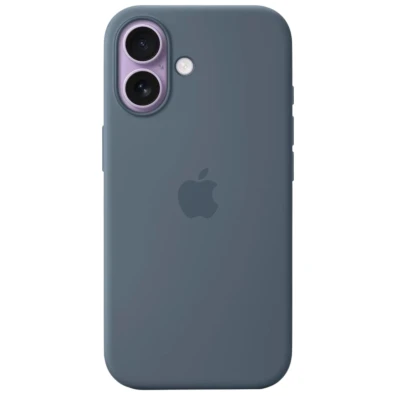 Base de Silicone com Magsafe para iPhone 17 Azul Náutico - APPLE Protege seu iPhone com Estilo