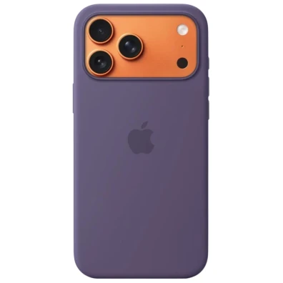 Base de silicone Magsafe iPhone 17 Pro Max Niebla Lila