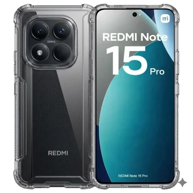 Base de Silicona Reforçada para Xiaomi Redmi Note 15 Pro 4G - CROCOCASE