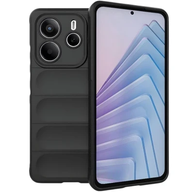 Funda de silicone Wave Redmi Note 14 5G Negro