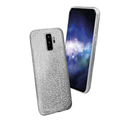Capa Glitter Sparky para Samsung Galaxy S9 + SBS Prata