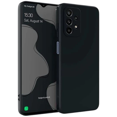 Base Samsung Galaxy A23 5G A236 Square Liquid Premium Negro - CROCOCASE