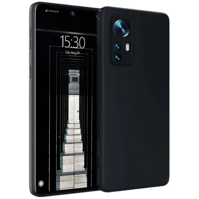 Xiaomi 12 Lite Square Liquid Premium Preto