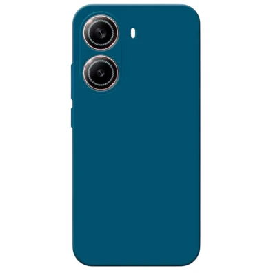 Capa Xiaomi Pouco X7 Pro 5G Azul Square Liquid Premium - CROCOCASE