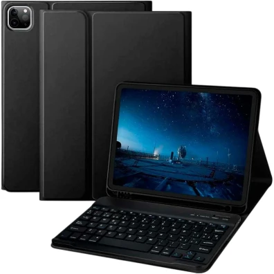 Base com Teclado Apple iPad Pro 11 - Marca CROCOCASE
