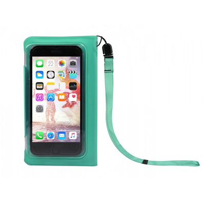 Funda tipo libro impermeable smartphones hasta 5'' SBS