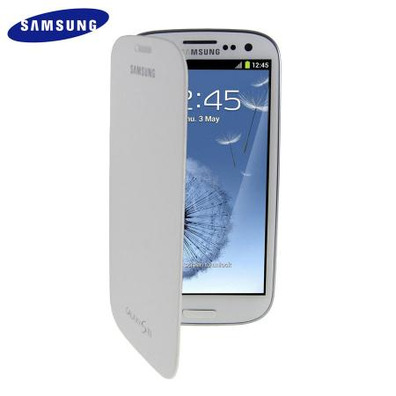 Funda tipo libro Samsung Galaxy S3 Branco