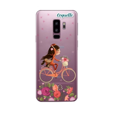 TPU Bici 18 Capa Samsung Galaxy S9 Plus Coquette