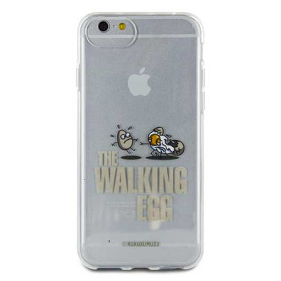 Funda TPU Transparente The Walking Egg iPhone 7/6s/6 Kukuxumusu