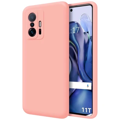 Base Xiaomi 11T / 11T Pro Square Liquid Premium Rosa - Marca CROCOCASE