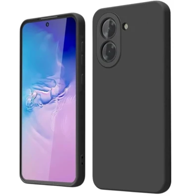 Capa Xiaomi Pouco C71 Square Liquid Premium Negro - CROCOCASE