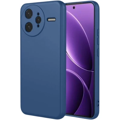 Capa Xiaomi Pouco F7 Pro Square Liquid Premium Azul de CROCOCASE