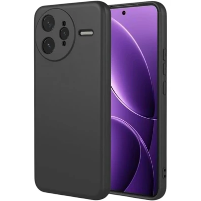 Capa Xiaomi Pouco F7 Pro Square Liquid Premium Negro - CROCOCASE