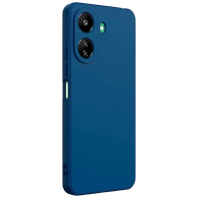 Funda Xiaomi Redmi 13C / Pouco C65 / Pouco M6 5G Square Liquid Premium Azul - CROCOCASE