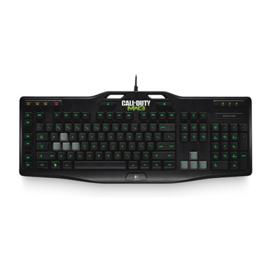 Teclado Logitech Gaming Keyboard 105 Call of Duty Special Editio