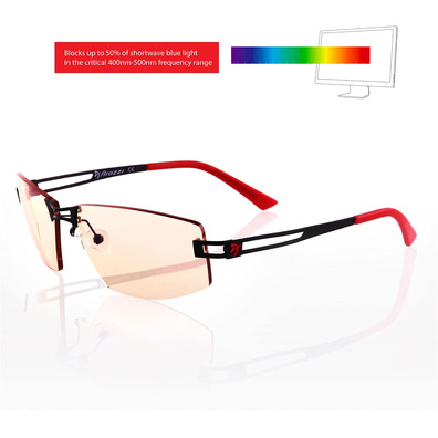 Gafas Gaming Arozzi Visione VX-600 Vermelho