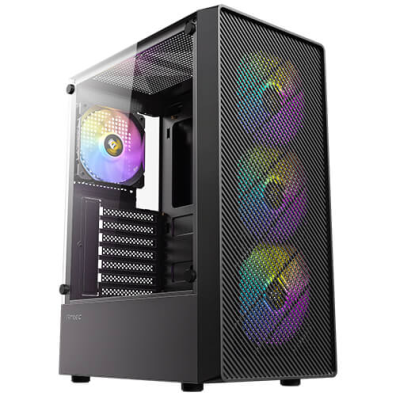 CAIXA SEMITORRE ATX AX26 RGB ELITE NEGRO ANTEC