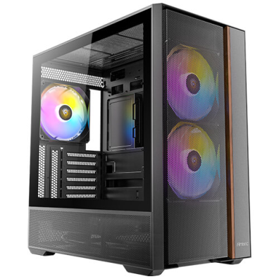 CAIXA SEMITORRE ATX NEGRO ANTEC FLUX REAR RGB