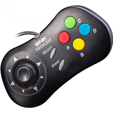 Gamepad neo geo mini preto