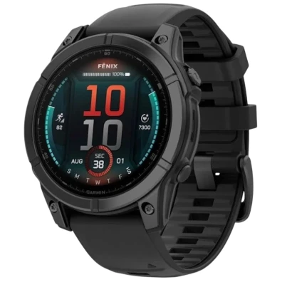Relógio Inteligente Garmin Fenix E 47mm Aço Gris - Tecnologia Wearable