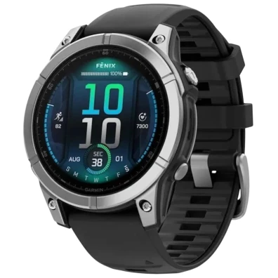 Relógio Inteligente Garmin Fenix E 47mm Aço Preto