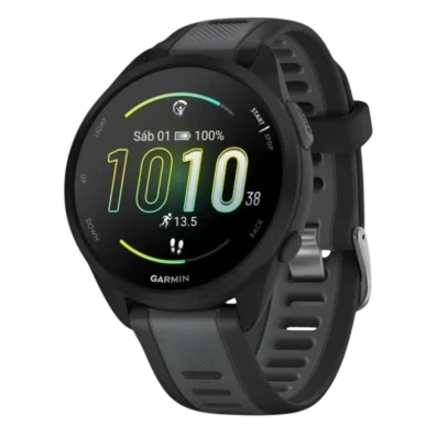 Garmin Forerunner 165 Music Preto - Smartwatch de alto desempenho