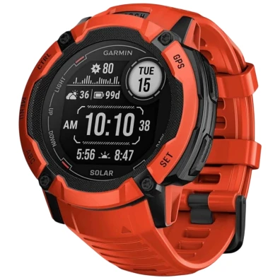 Garmin Instinct 2x Solar Gps 50mm Smartwatch Vermelho (red)