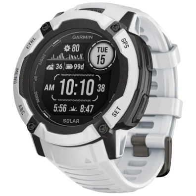 Garmin Instinct 2X Solar 50mm Branco - Relógio Inteligente GPS