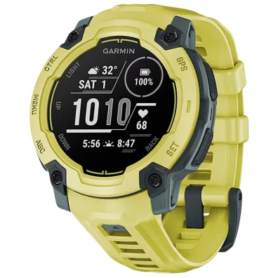 Relógio Inteligente Garmin Instinct E 45mm Amarelo com Correa Amarilla GPS